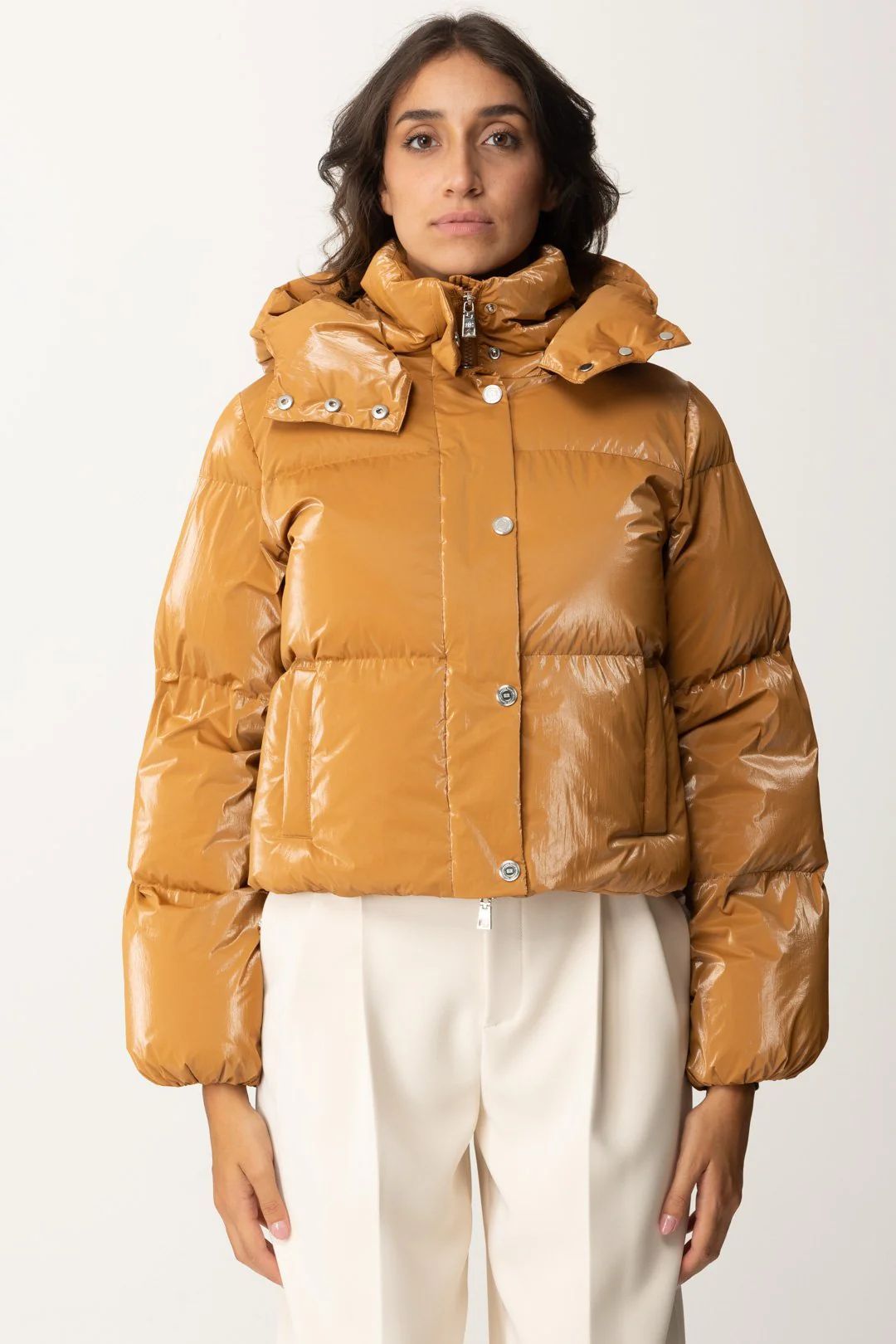 Elisabetta Franchi Women's Outerwear And Jackets  Pi77d46e2 Cg4 In Brown