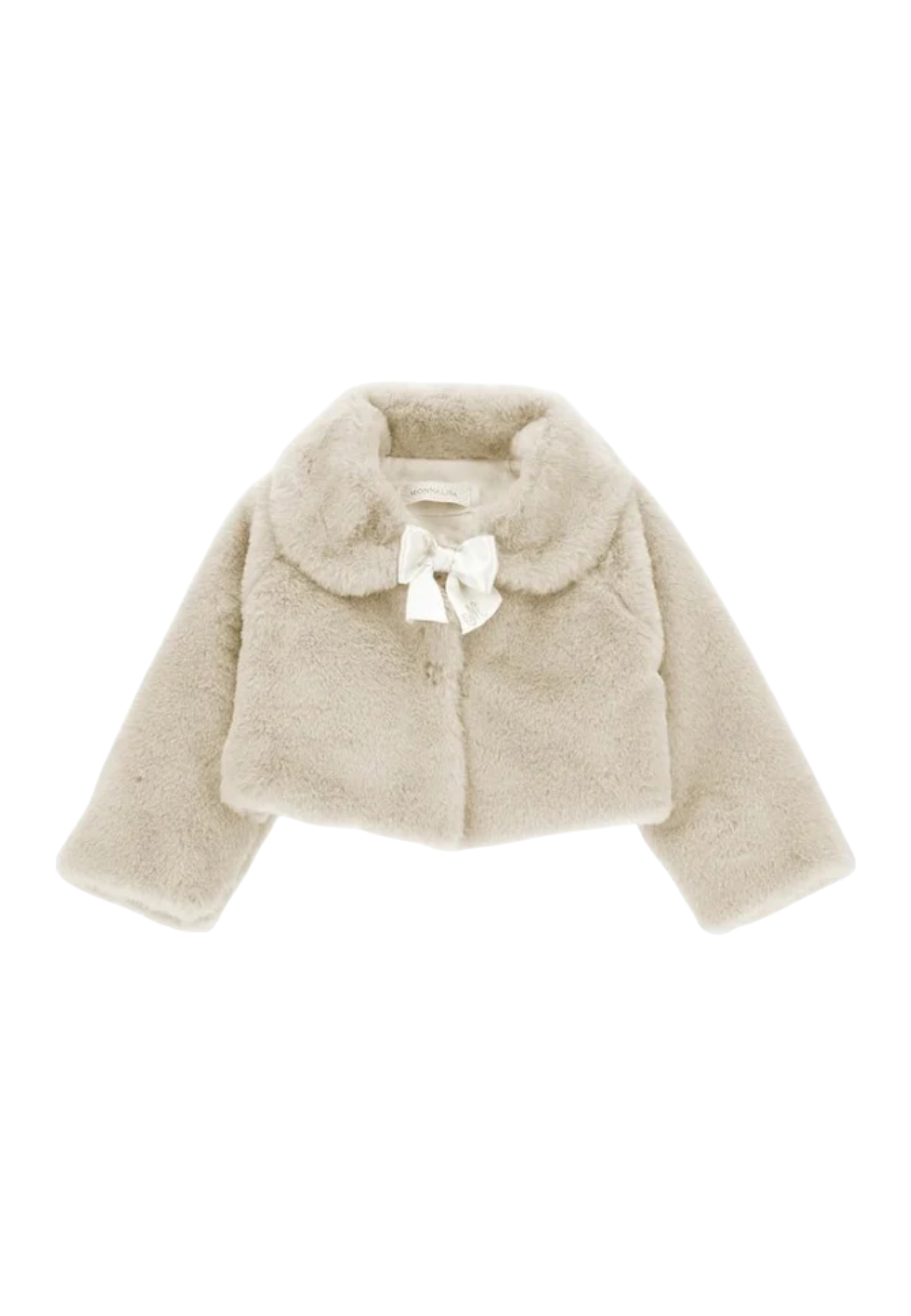 Ecopeliccia Bambina Monnalisa 73B100_2954_PANNA