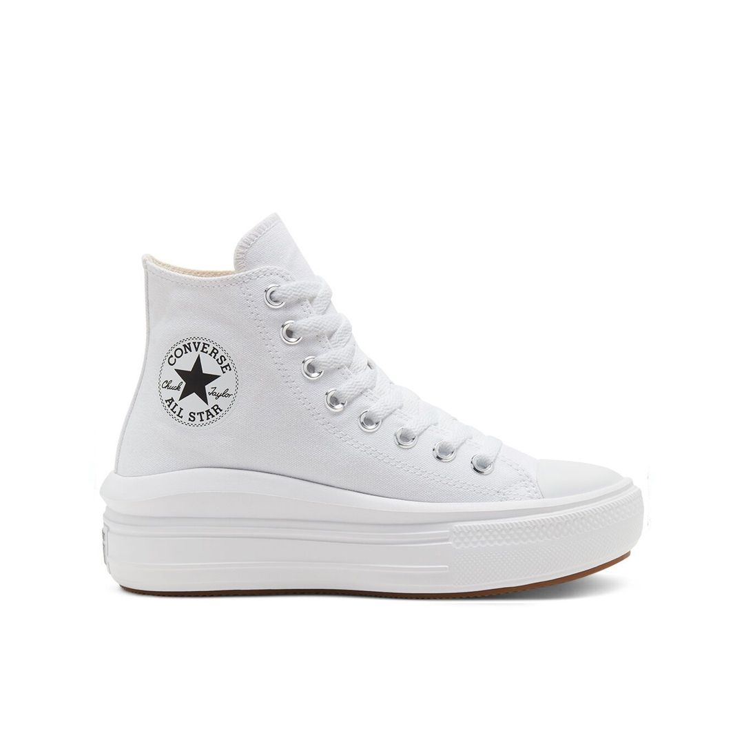 Converse Women's Sneakers 568498 Ct Move Hi White In White