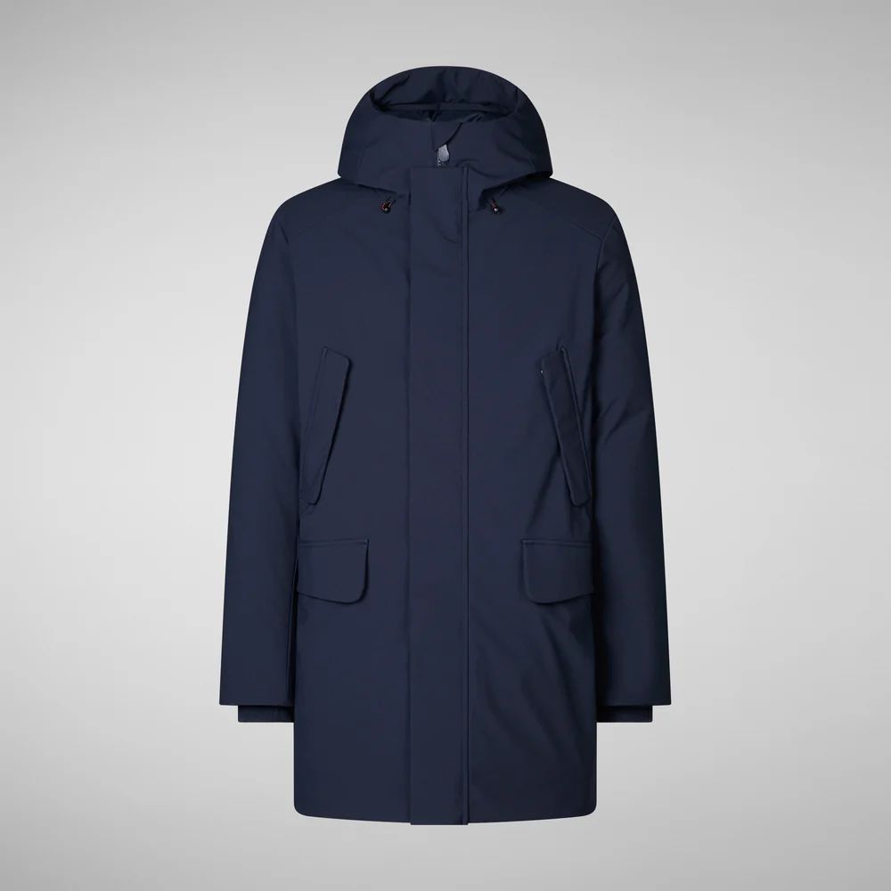 Save The Duck Jackets And Jackets Man P45320m Smeg19 - Wilson 90010 Blue Black In Blue