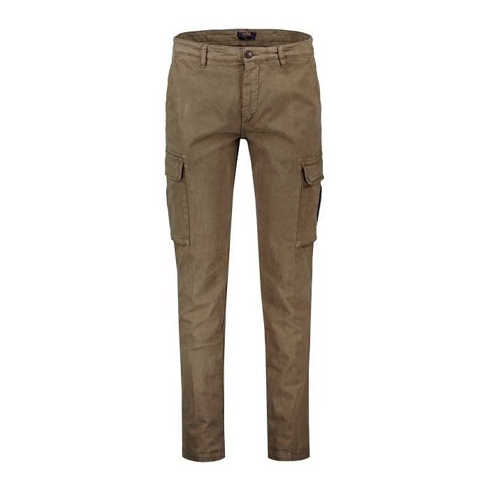 40weft Men's Trousers  Aikoc 1712 - Stretch Pima W893 In Brown