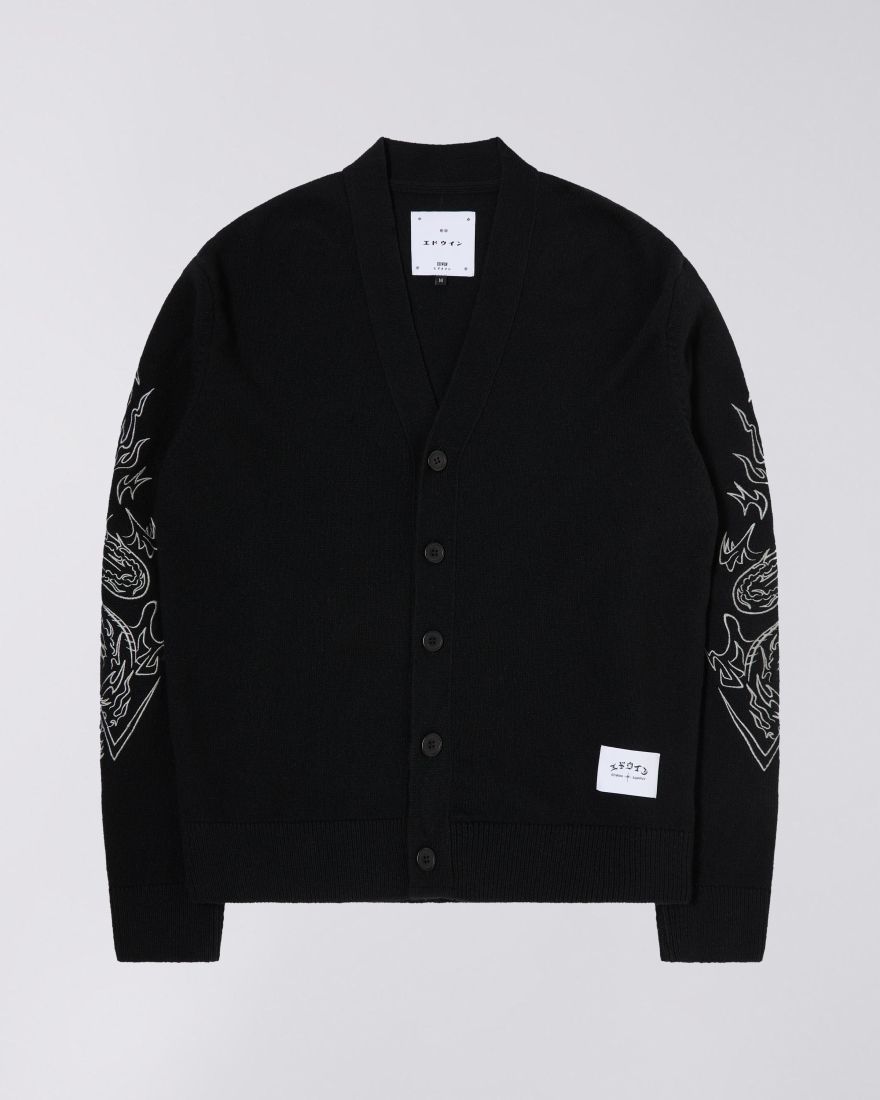 Edwin Shirts Man I034131.89.67. Black In Black