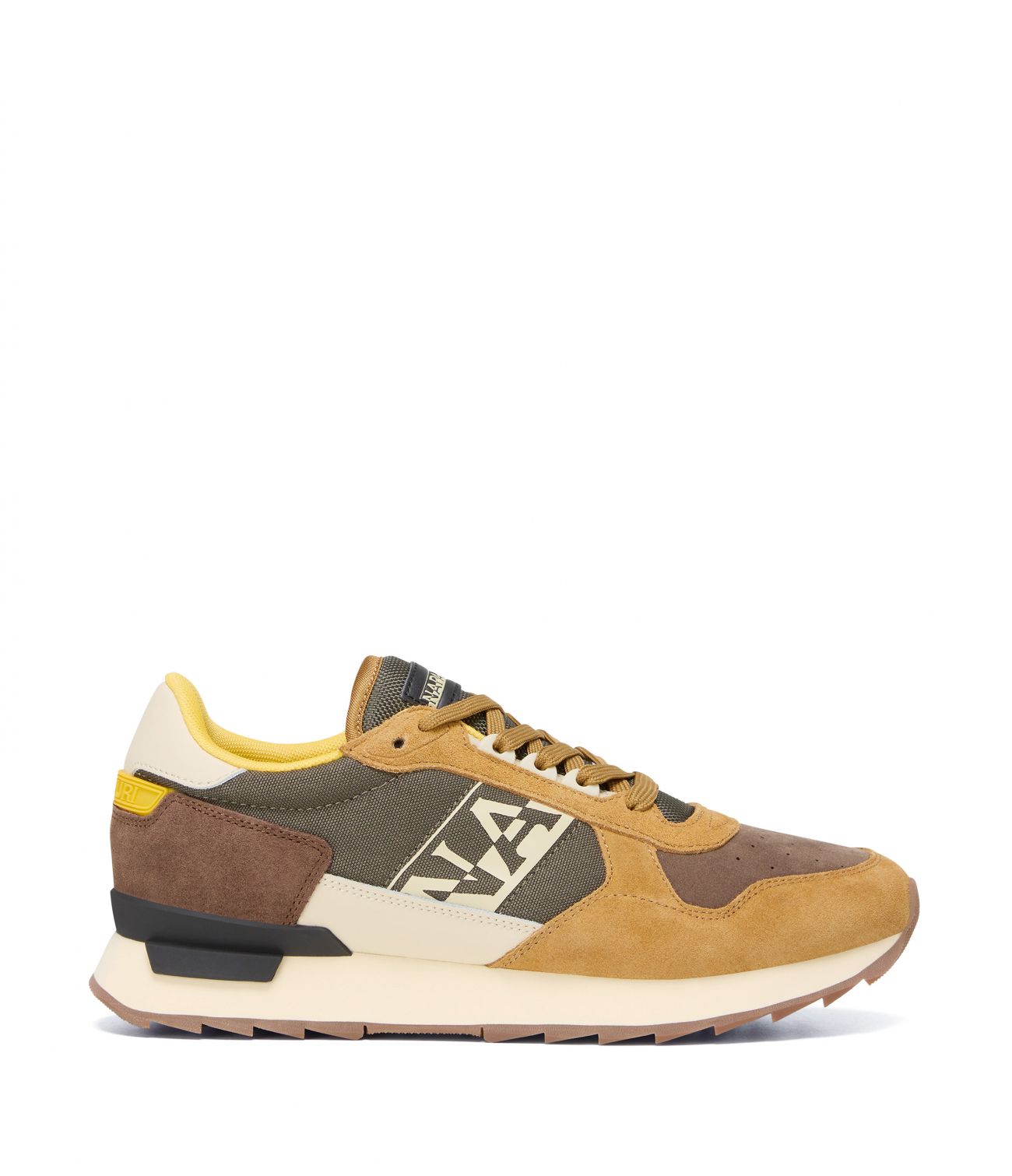 Napapijri Men's Sneakers  Np0a4ijl - Cosmos Mg2 Black/brown In Black
