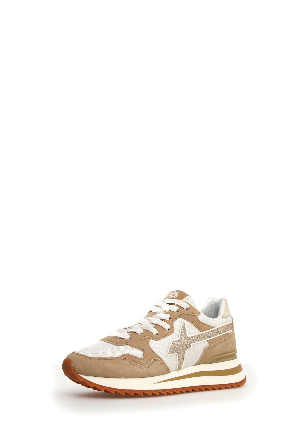 W6yz Women's Sneakers Yak-w. 2016528 44 1d40 Sand/bone/platinum In Nude
