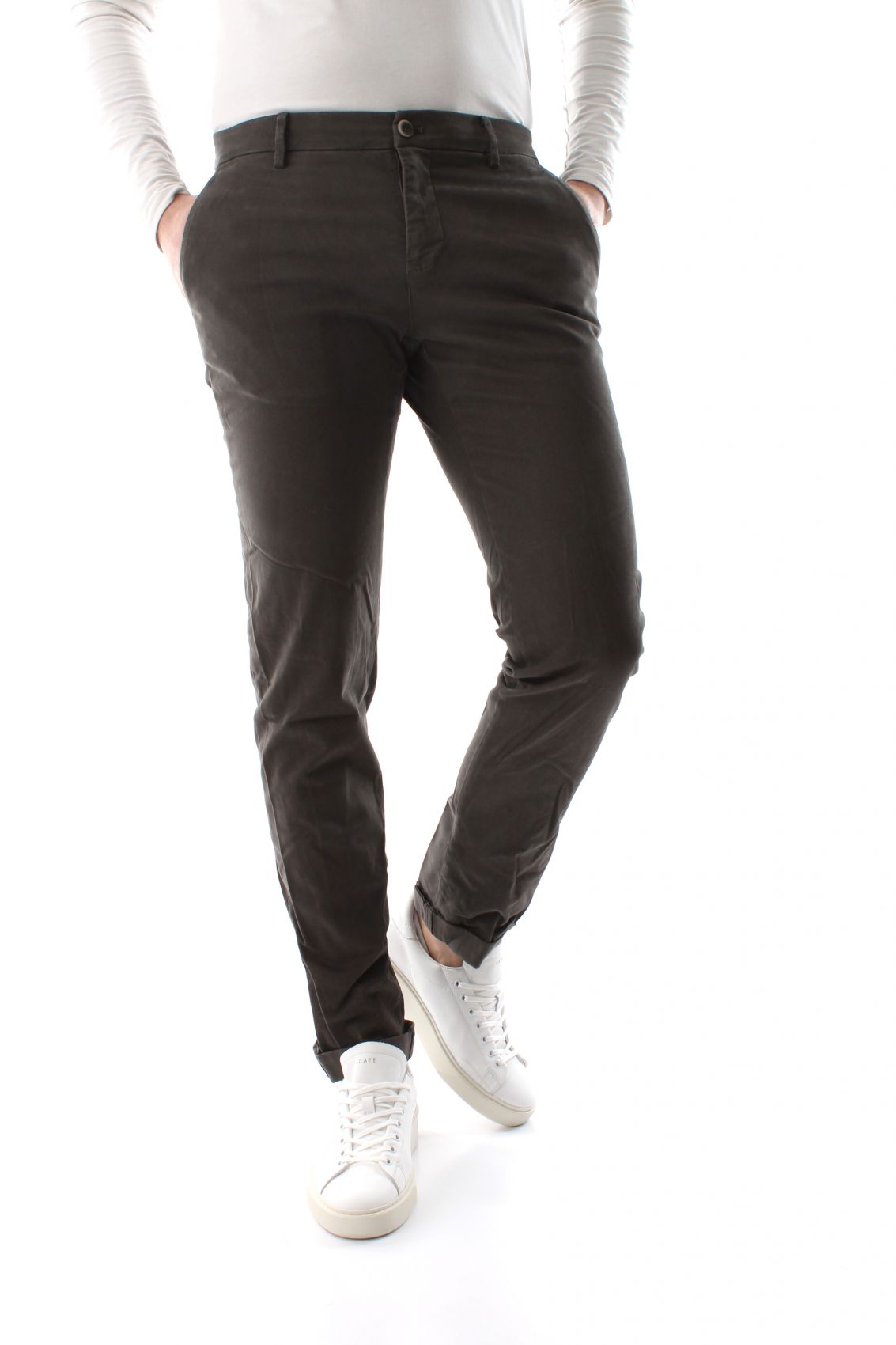 Masons Men's Trousers Mason's Milan Mbe130 9pn2a4973 738 In Brown