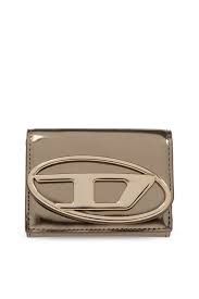 Diesel Wallet And Portatessere Donna  X09887 Ps202 - 1dr Tri Fold H2382 In Gray