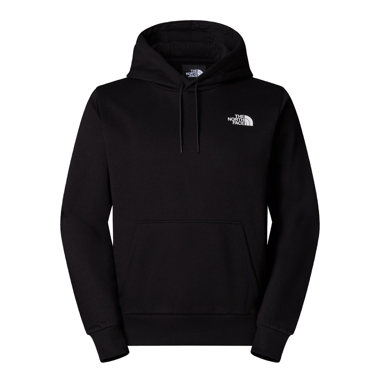 The North Face Hoodie With Adjustable Drawstring And Kangaroo Pocket In Black