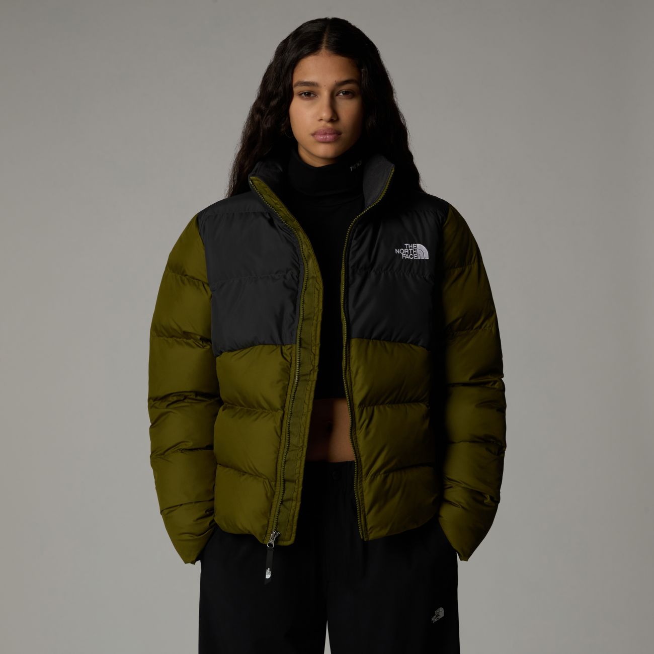 Womens outerwear and jackets The North Face nf0a89jd - w saikuru wog1 forest olives/asphalt
