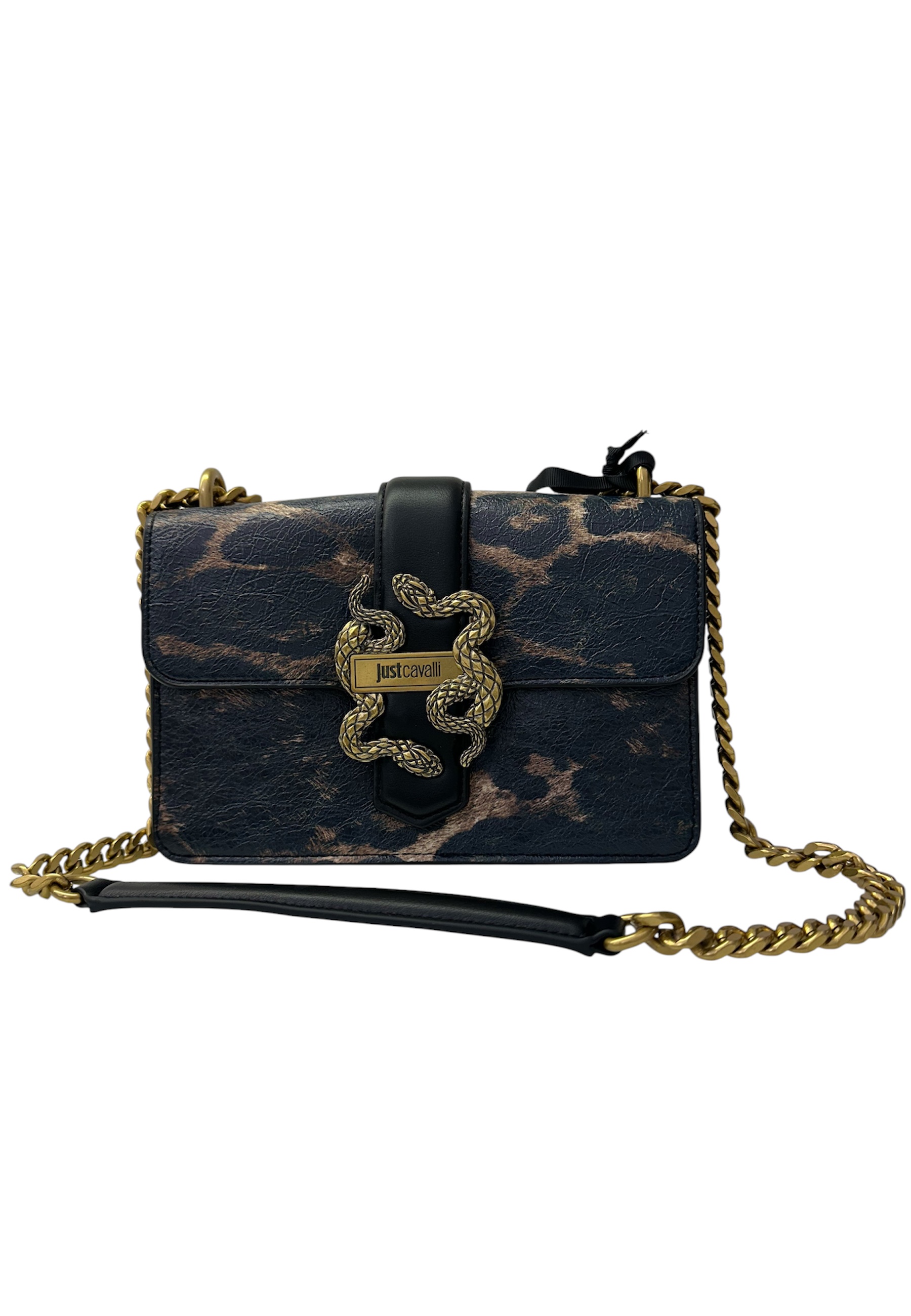 Damen Schultertasche Just Cavalli mit Schlange