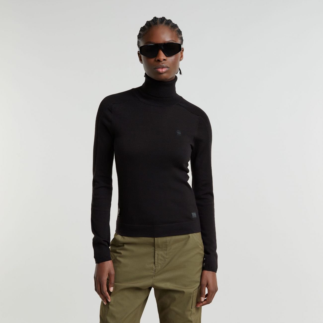 G-star Women's Knitwear  D25510-d847 6484 Black In Black