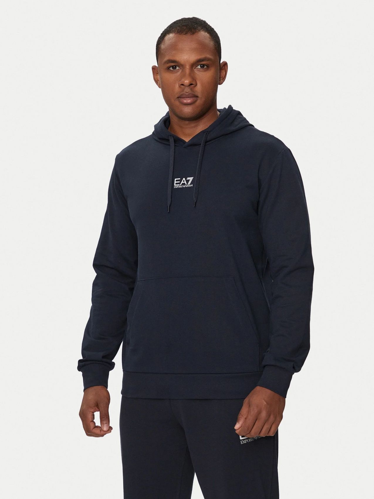 Ea7 Sweatshirt Sport Man  8npm32 Pjvrz 0562 Blue Arms