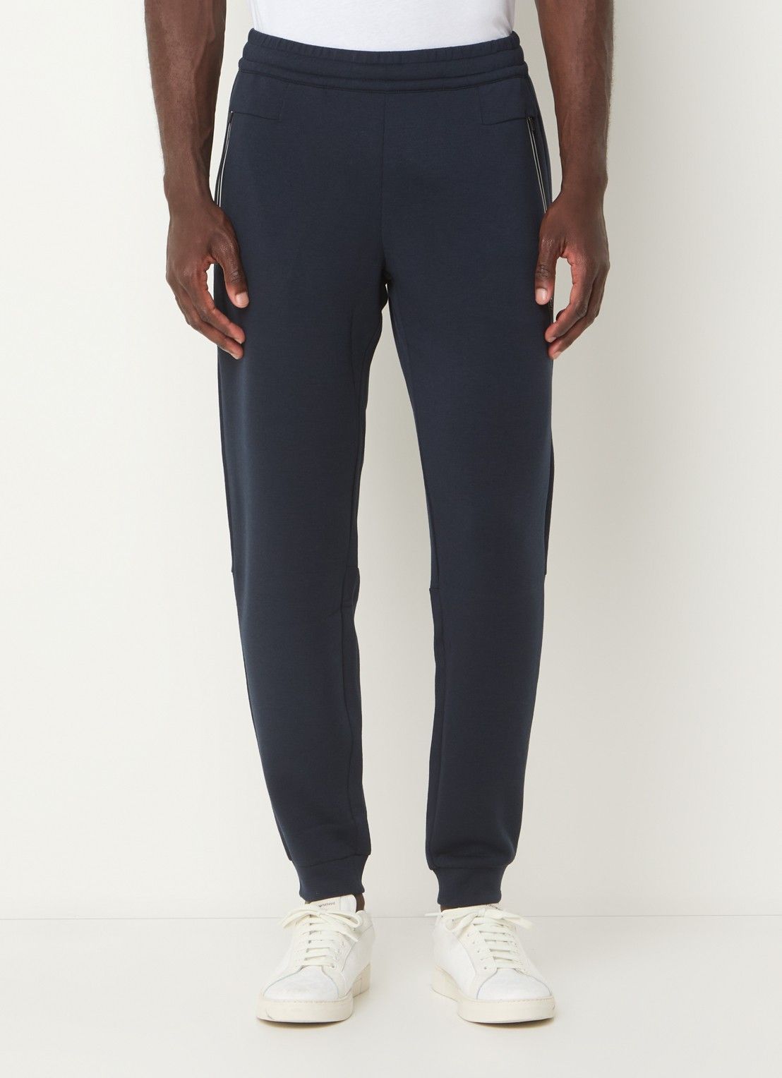 Ea7 Men's Sports Pants  8npp63 Pj4ez Premium Core 1562 Blue Arms In Blue
