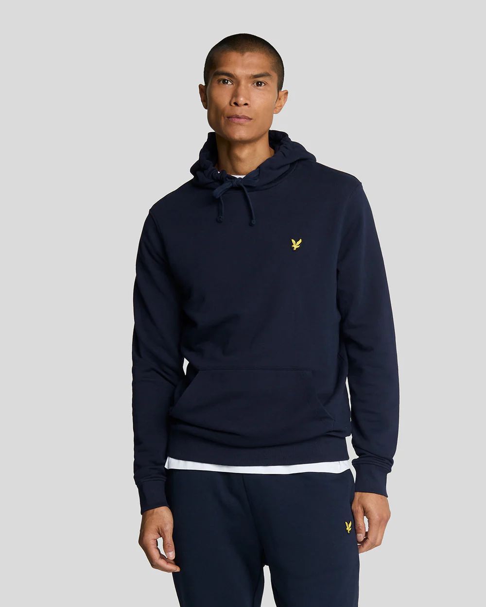 Female Lyle And Scott 1874 ml416vog pullover hoodie z271 dark