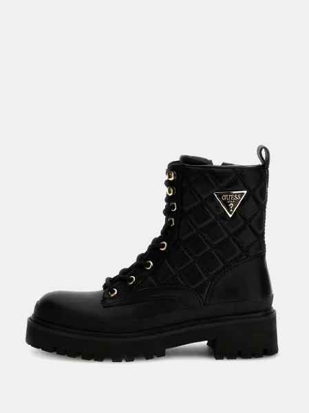 Guess Black Polyethylene Boot In Black