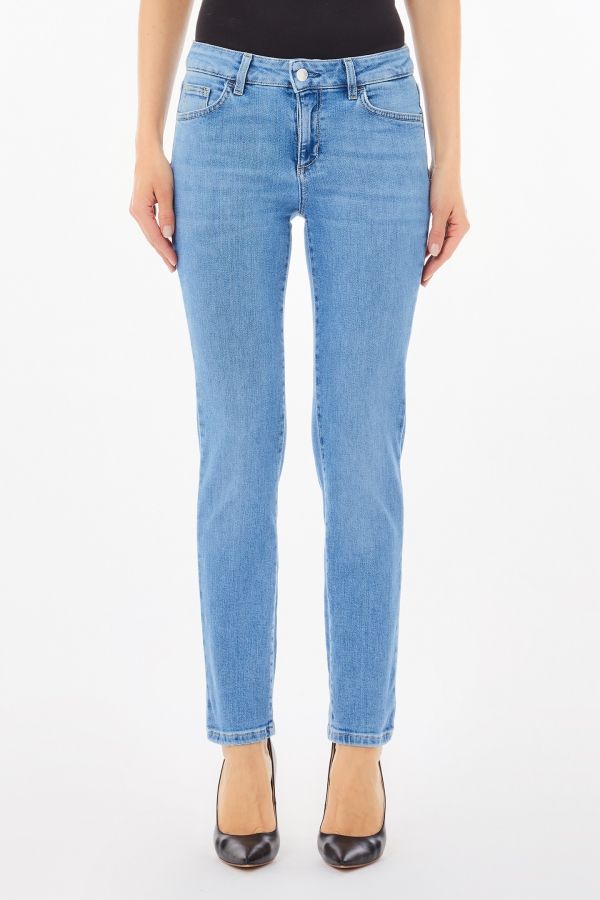 Liu •jo Jeans Woman Liu Jo ♪ Ua5080 D4988 78807 In Blue