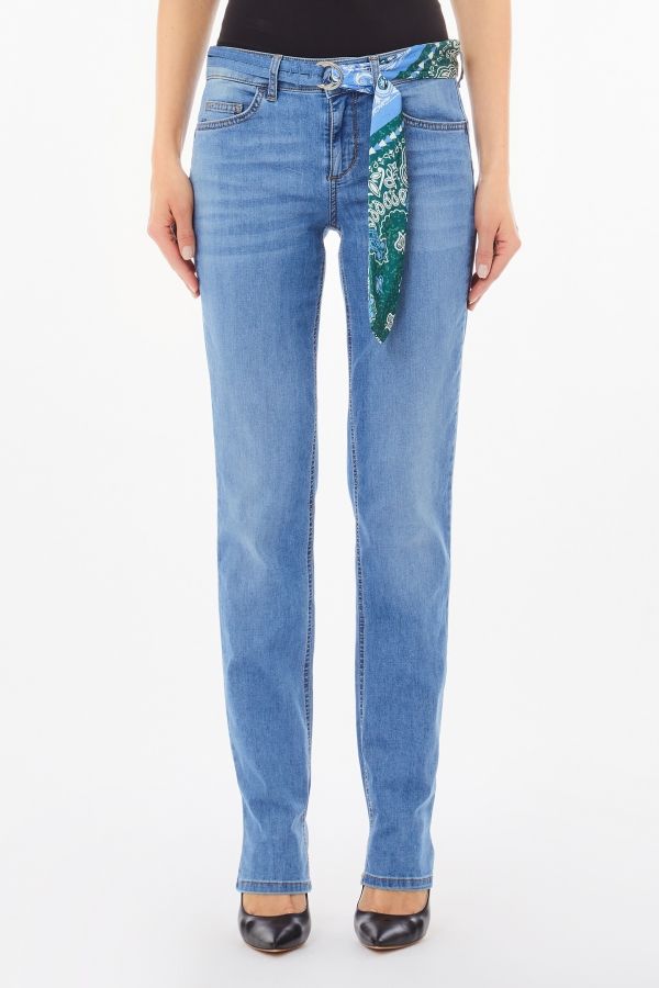 Liu •jo Jeans Woman Liu Jo Magnetic Ua5016 D0242 78864 In Blue