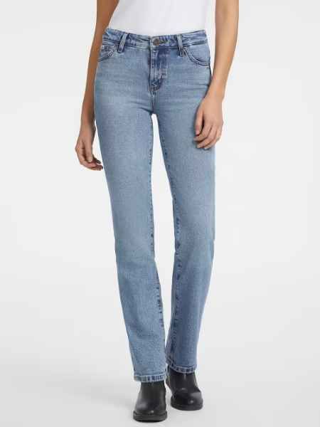 jeans woman Guess Jeans g08 mid rise straight - w4ya98 d5cc5 Gjlv