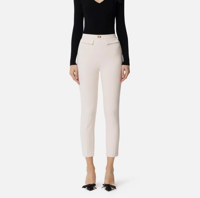 Elisabetta Franchi Women's Trousers  Pa07751e2 193 In Neutral