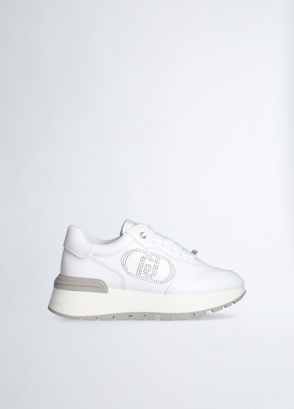 Liu-jo-footwear Women's Sneakers Liu Jo Footwear 20 Ba5043 P0102 01111 In White