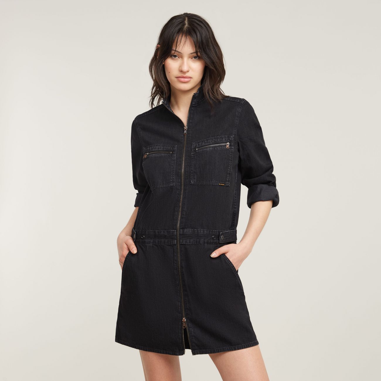 G-star Women's Clothes D25363-d540 Mechanics G865 In Black