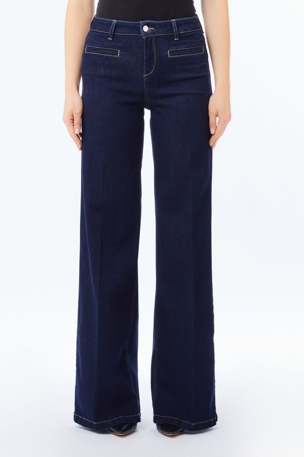Liu •jo Jeans Woman Liu Jo Parfait Uf5069 Ds015 77000 In Blue