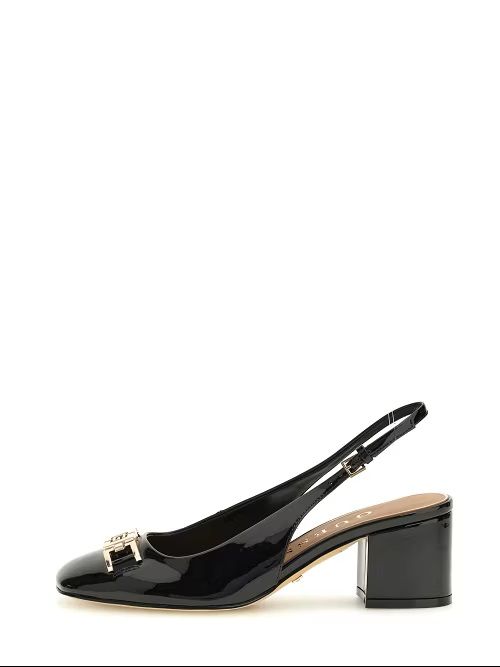 Guess Decollett And Egrave; And Shoes With Woman Heel  Fltcl2 Paf05 Calide2 Black