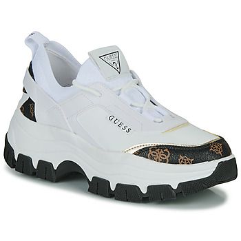Guess Women's Sneakers  Fl8byd Smf12 Braydin Whibr In White