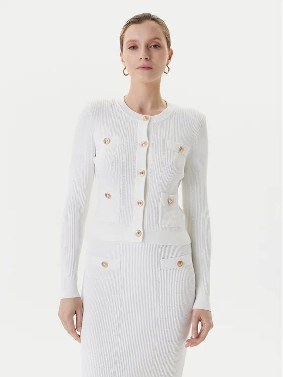 Guess Women's Knitwear  W5yr09 Z0130 G012 In White