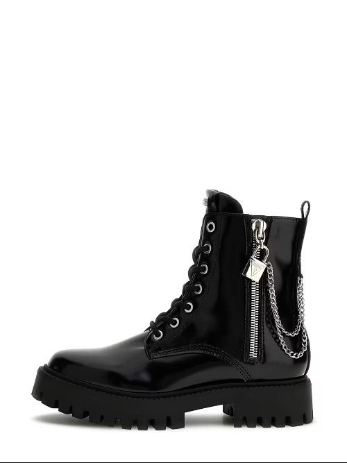 Guess Tronchetto E Stivaletto Donna  ♪ Ele10 Flower Black