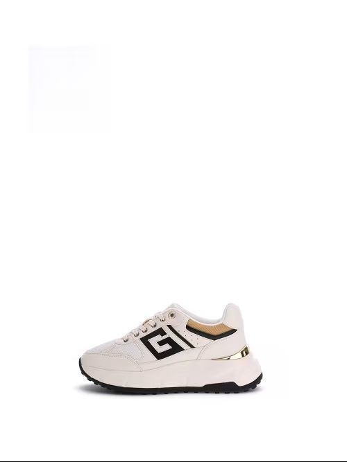 Guess Women's Sneakers  ♪ Fab12 Fucking Cream In Neutral