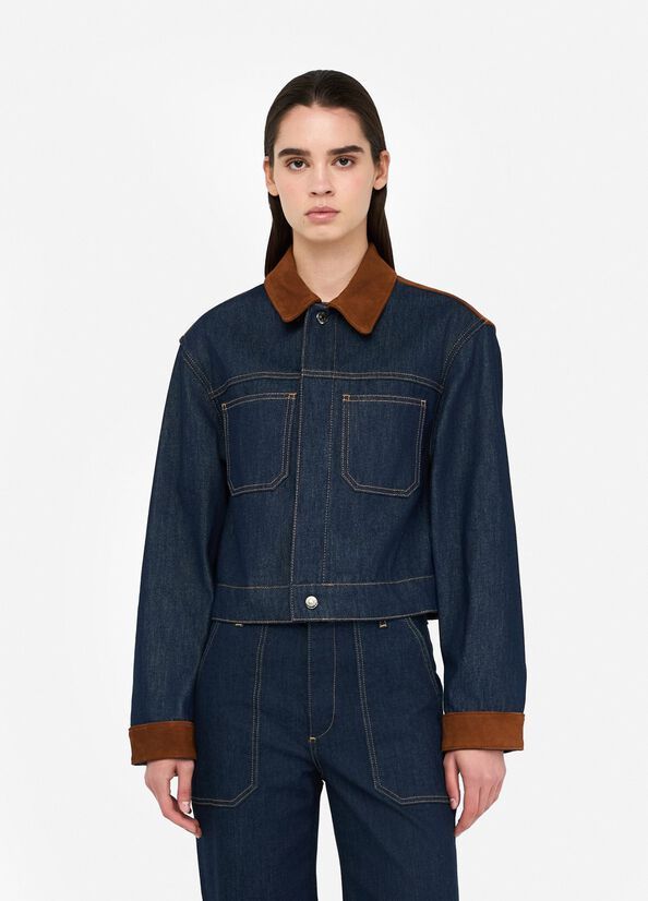 Liu •jo Coat Liu Jo Woman Color Denim In Blue