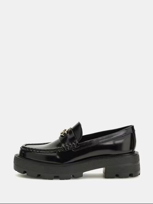 Guess Mocassini Woman  ♪ Ele14 Yanika Black