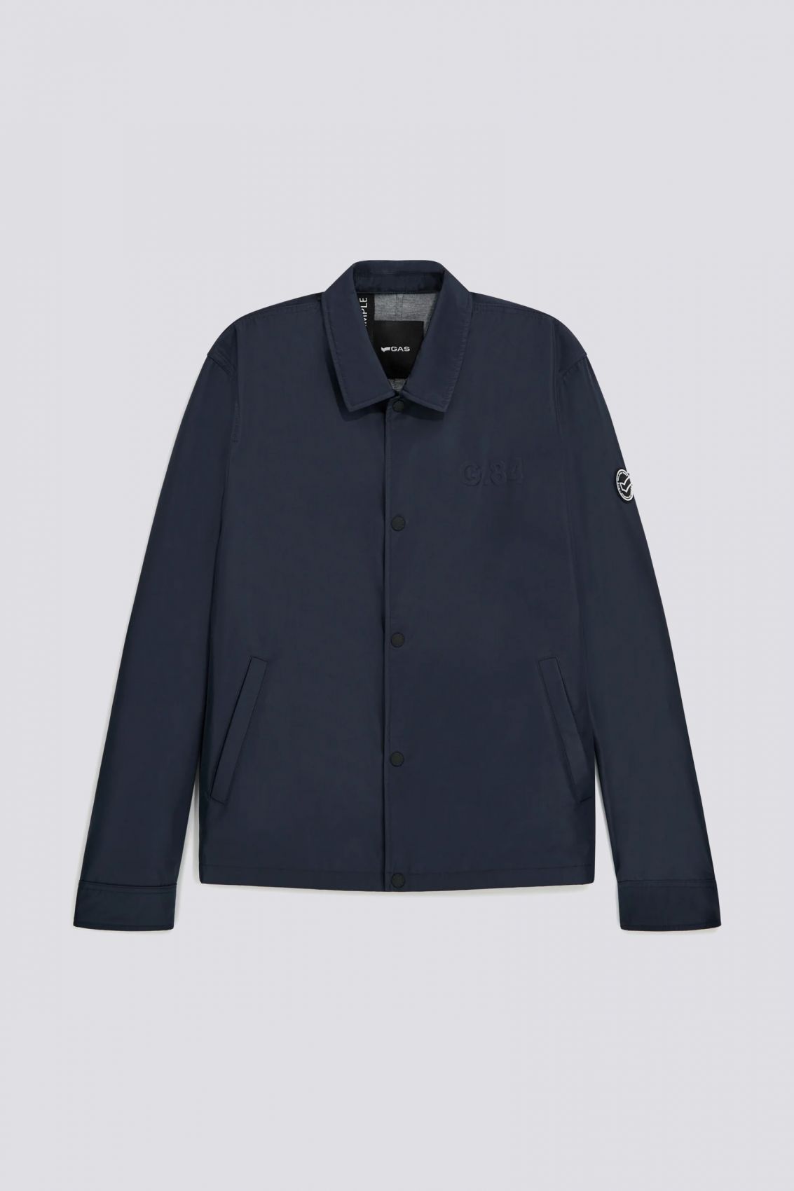 jackets and jackets man Gas Jeans 251394 420521 cohen 0538 blue black