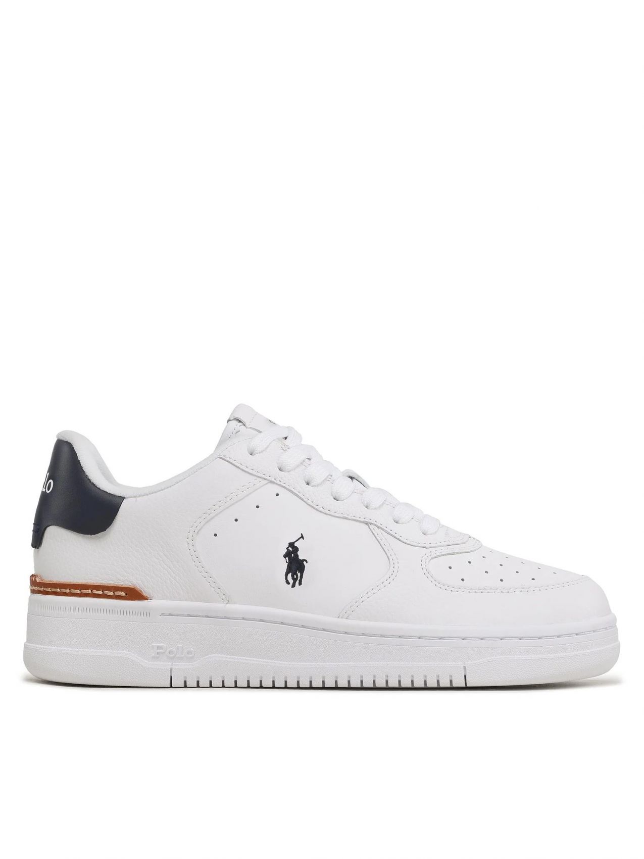 Polo Ralph Lauren Masters Court Sneakers In White
