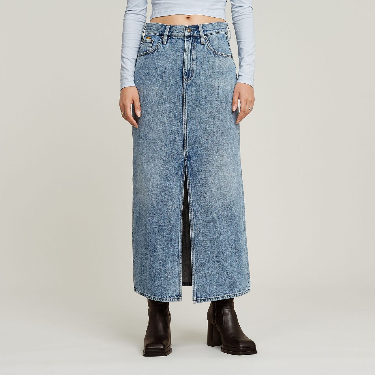G-star Female Skirts  D24385-d788 Viktoria H089 Faded Blue Stream In Blue