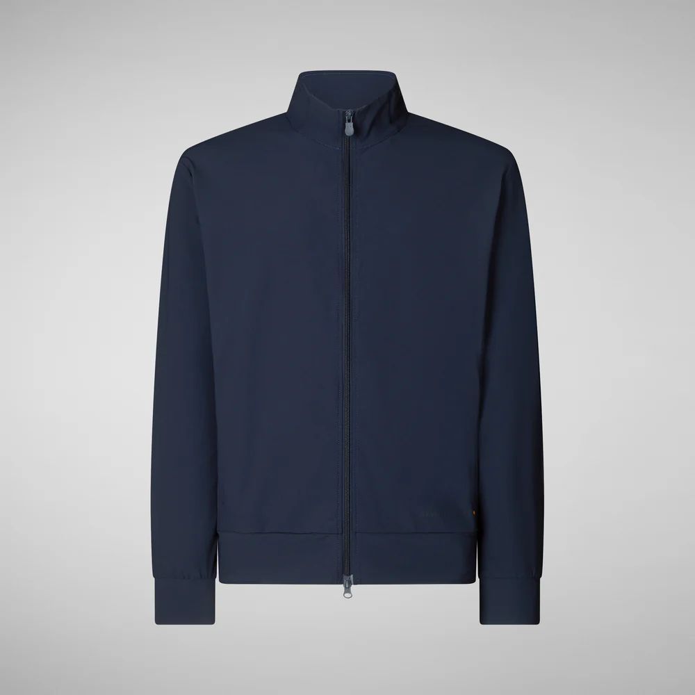 Save The Duck Jackets And Jackets Man  Df1643m Rety20 Tulio 90000 Navy Blue In Blue