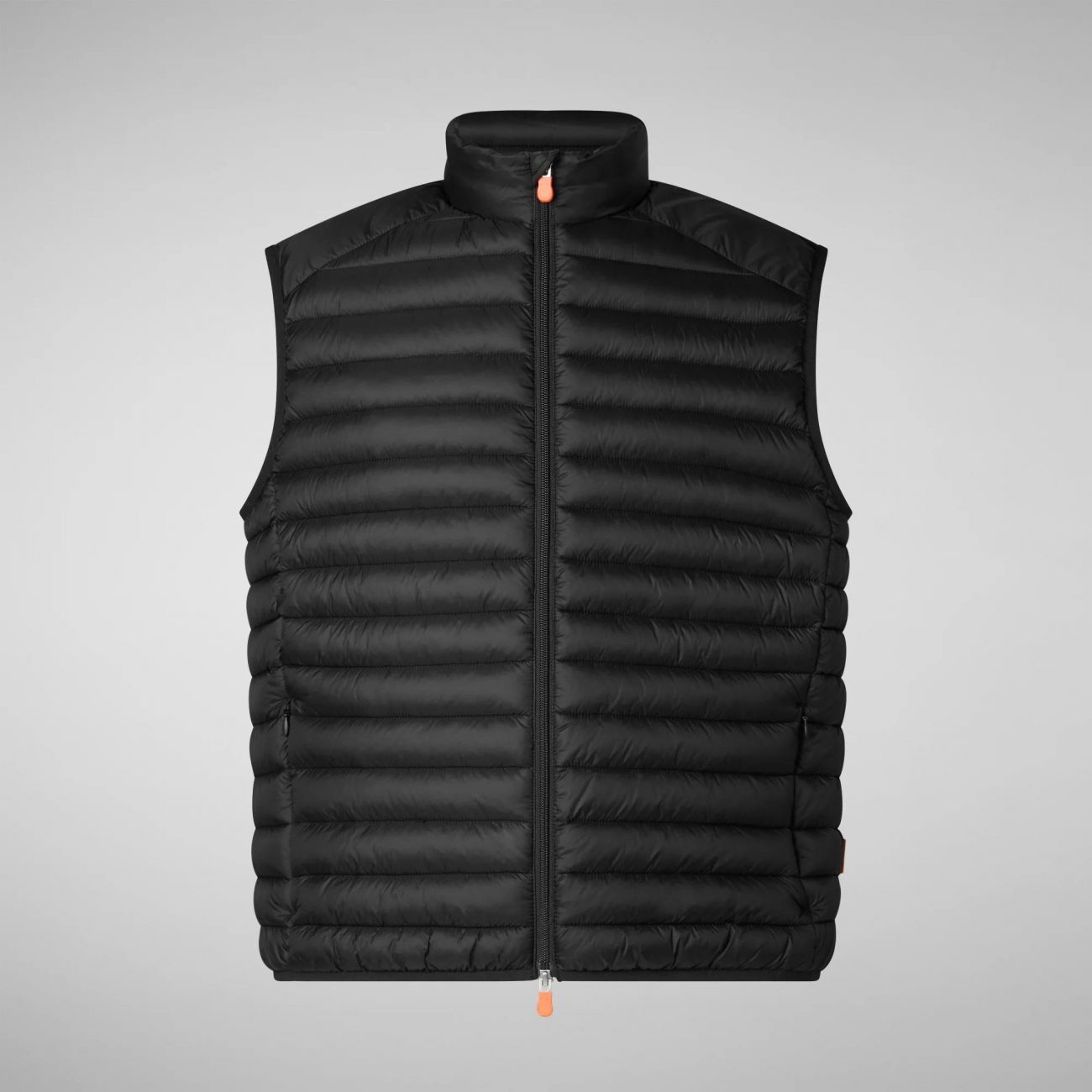 Save The Duck Jackets And Jackets Man D82410m Giga20 Adam 10000 Black In Black