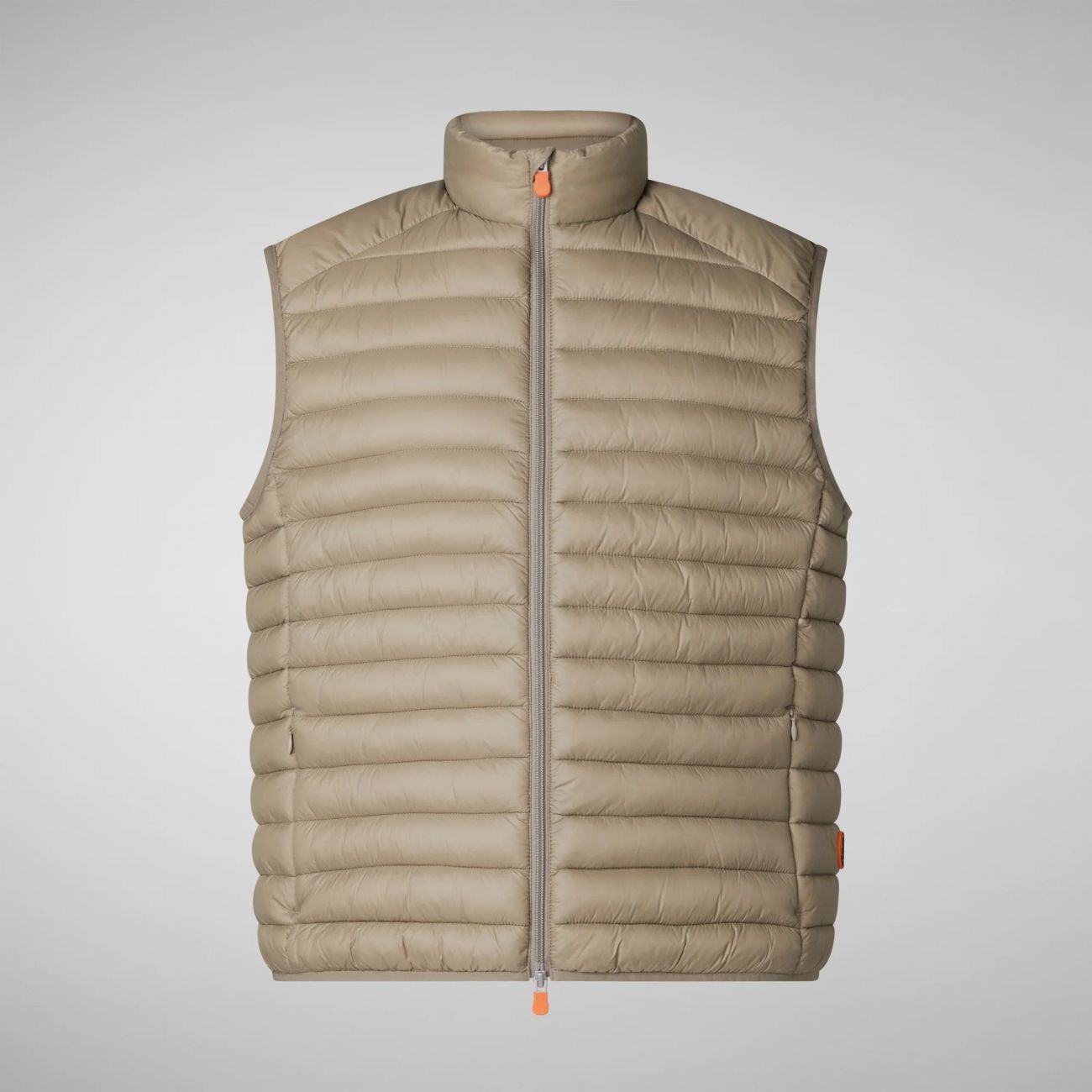 Save The Duck Jackets And Jackets Man D82410m Giga20 Adam 40021 Elephant Grey In Gray