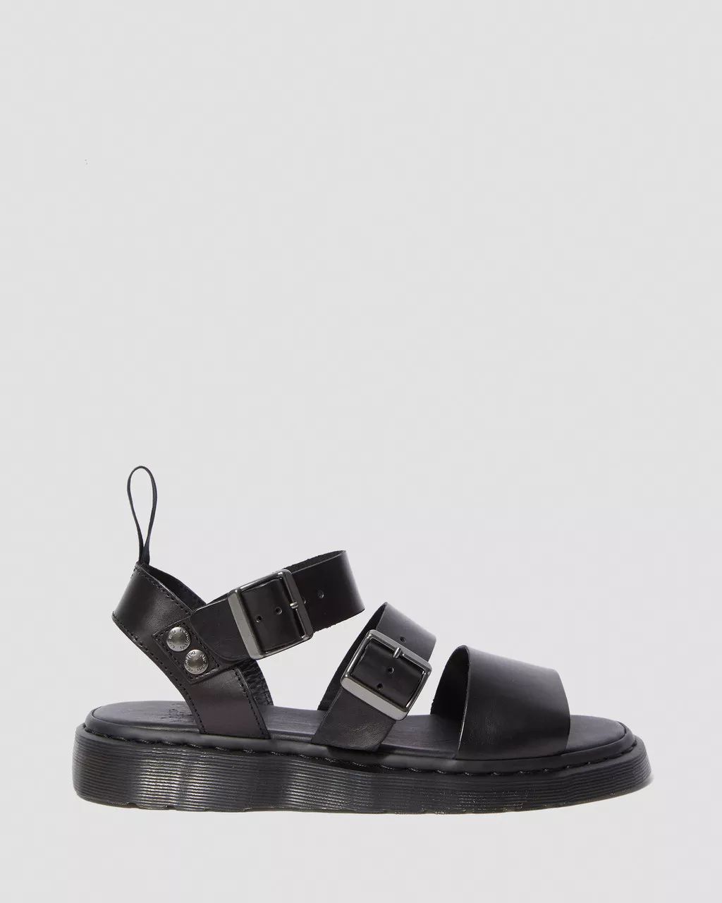 Dr. Martens Sandals Woman  15695001 Gryphon Brando Black In Black