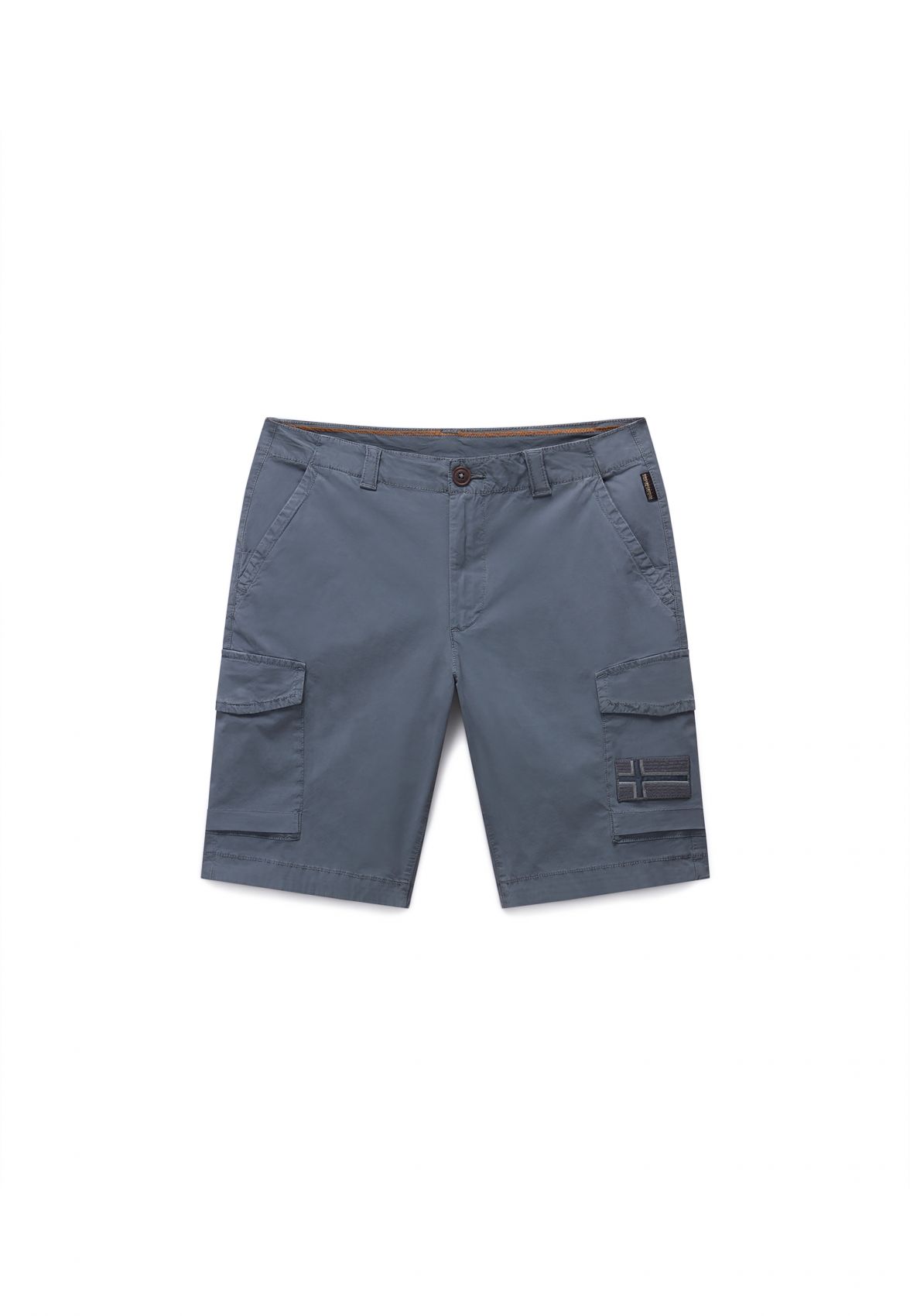Napapijri Shorts And Bermuda Man N-horton Np0a4hos G1y1 Stormy Weat In Gray