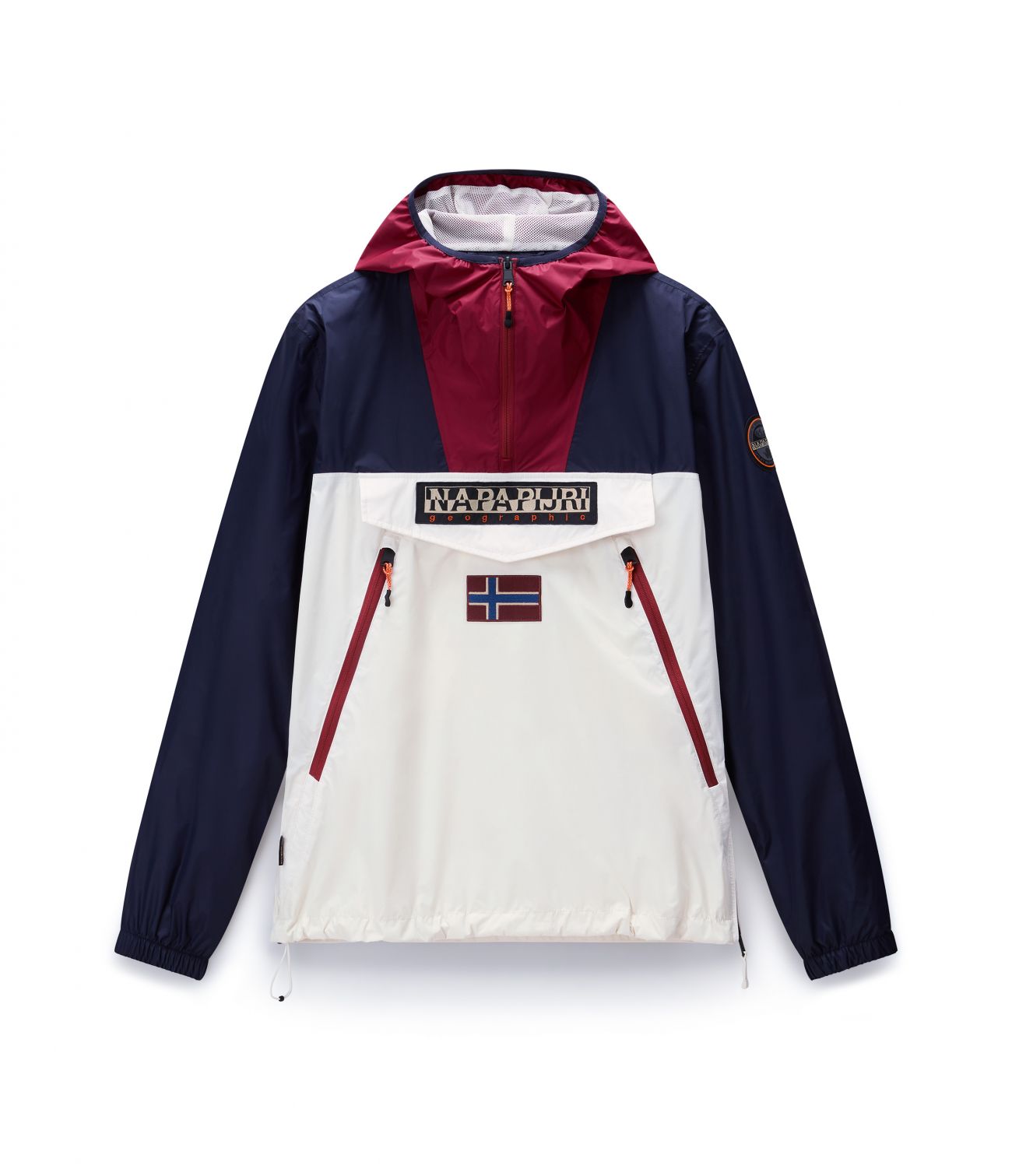 Napapijri Jackets And Jackets Man  Rainforest Wb Pkt V2 - Np0a4hx6 Mq41 In White