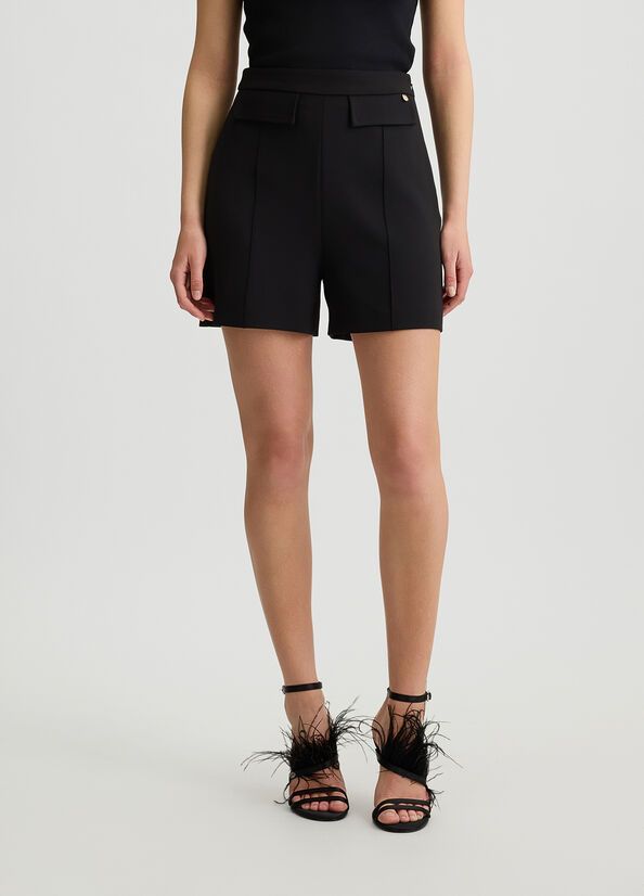 Liu •jo Shorts And Bermuda Women Liu Jo Ca5077 T2527 22222 In Black