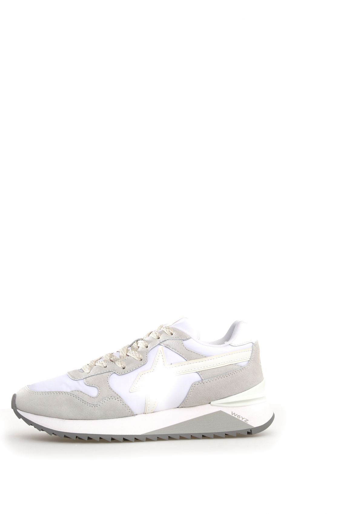 W6yz Men's Sneakers  Yak-m. 2015185 25 0n02 White In White