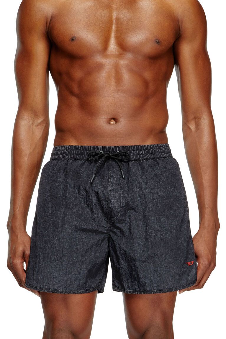 Diesel Swimsuit Sea And Pool Man  A17600 0afbg Jimmie-38-d-pop 9xxa Black In Gray