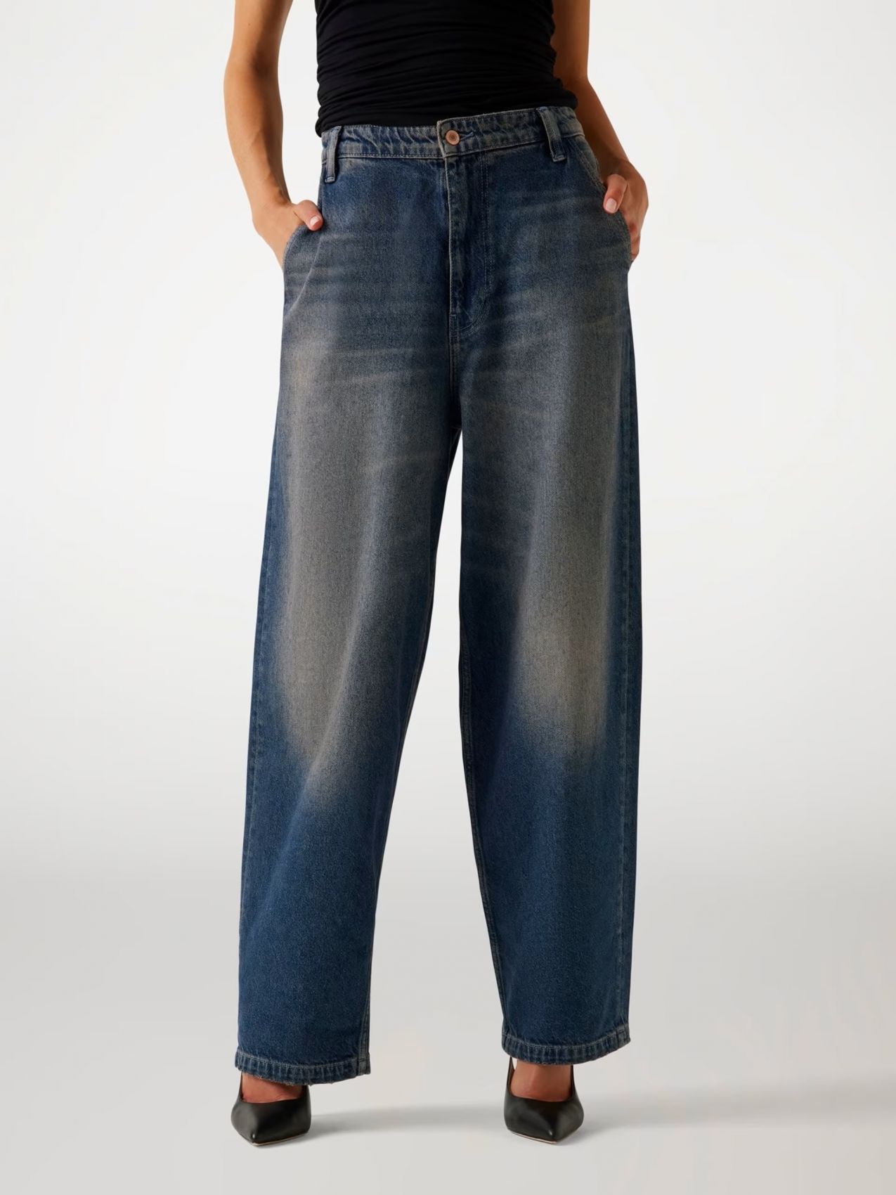 Guess Jeans Woman  W5ya3c D0973 3rtb In Blue
