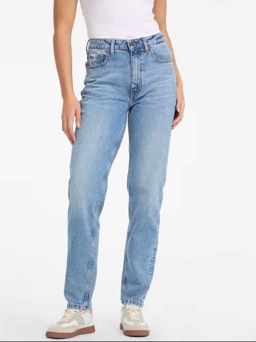 Guess Jeans Jeans Woman  W5ra0d D5m4a ♪ In Blue
