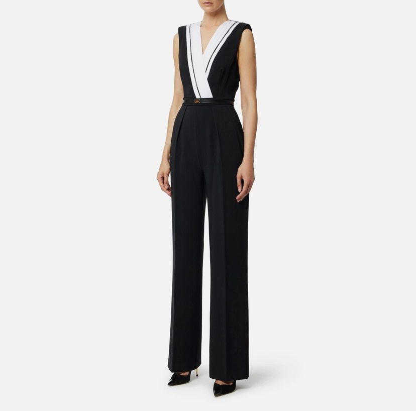Elisabetta Franchi Woman's Suit Tu04656e2 222 In Black