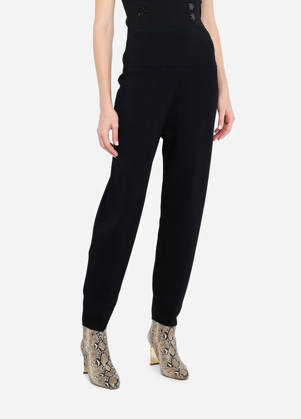 Liu •jo Women's Trousers Liu Jo Cf5036 Ms55n 22222 In Black