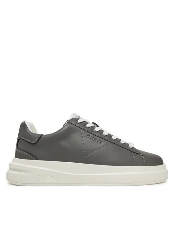 Guess Men's Sneakers ♪ Lea12 Grey White In Gray