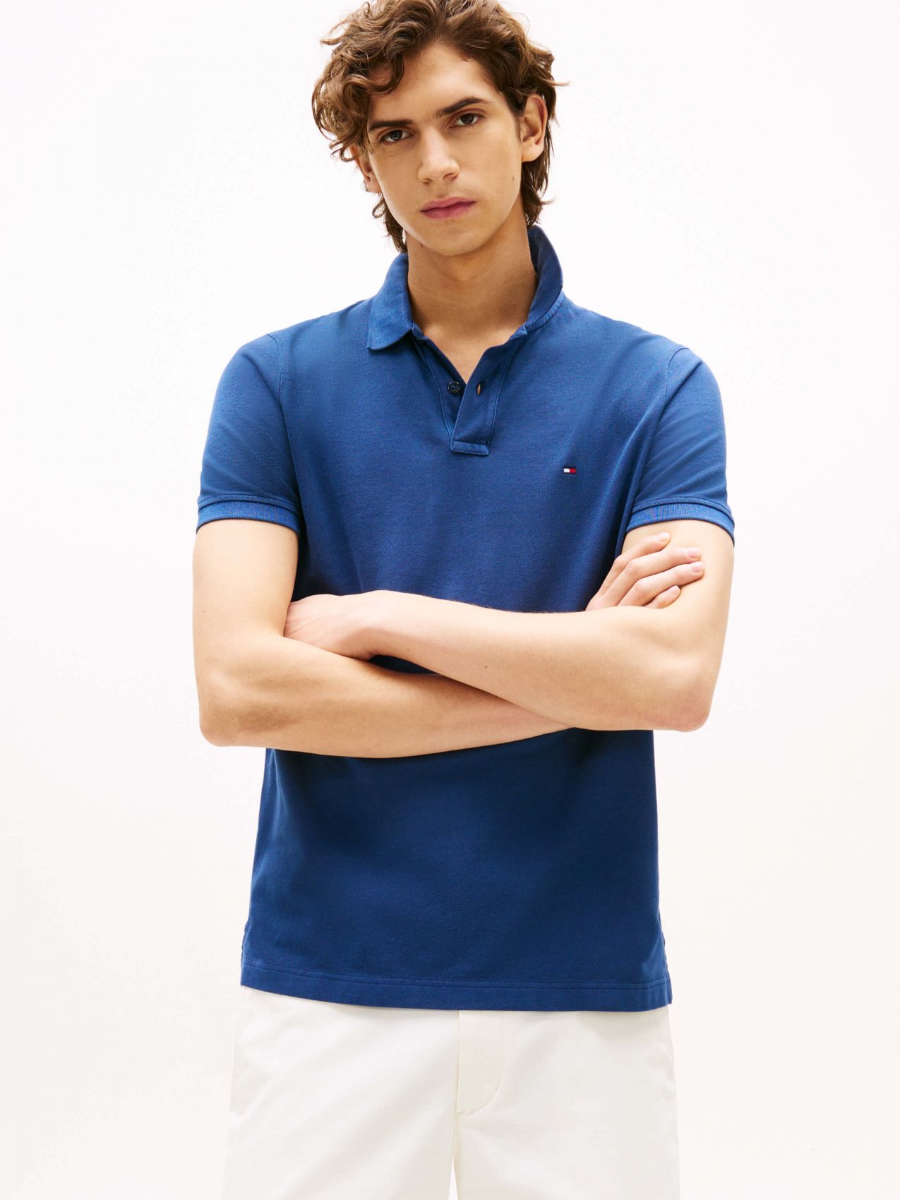 polo man Tommy Hilfiger mw0mw34757 grmt dye c7g preppy